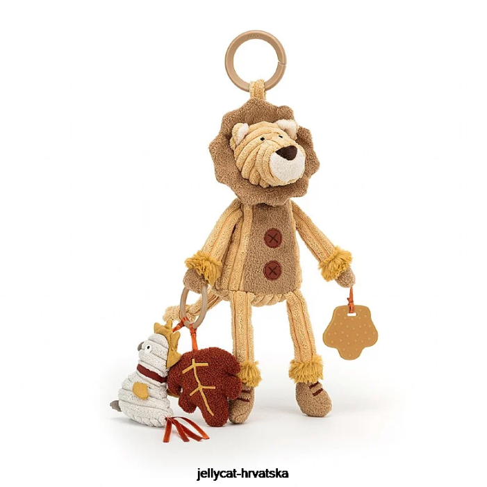 Jellycat cordy roy lion aktivnost igračka žuta 748 igračka