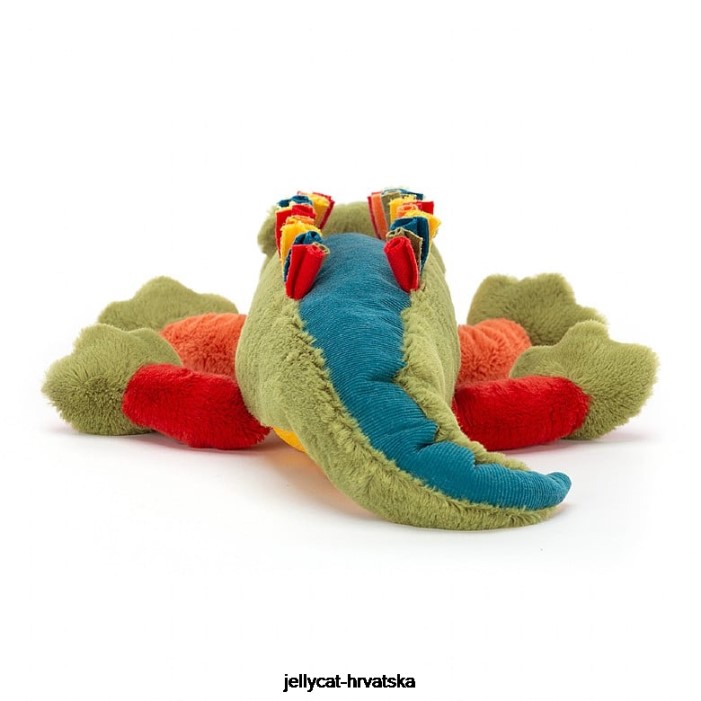 Jellycat happihoop krokodil višebojni 751 igračka