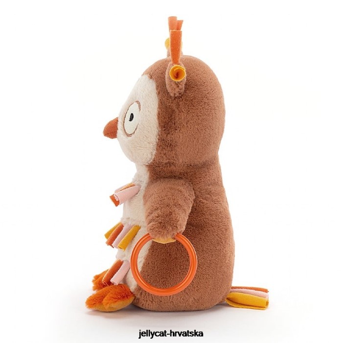 Jellycat happihoop sova višebojna 717 igračka