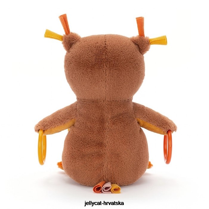 Jellycat happihoop sova višebojna 717 igračka