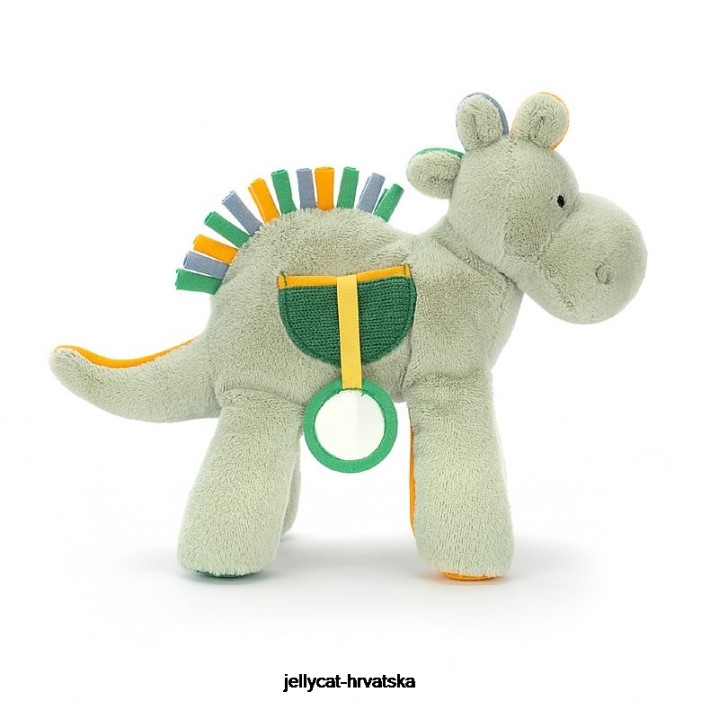 Jellycat peek-a-boo dino aktivnost igračka zelena 769 igračka