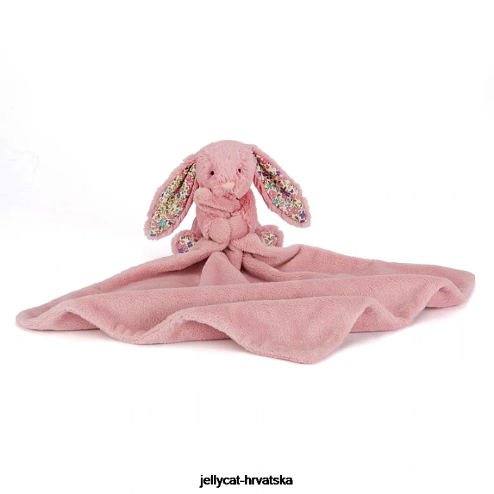 Jellycat cvjetati tulipan zečić duda ružičasta 311 igračka