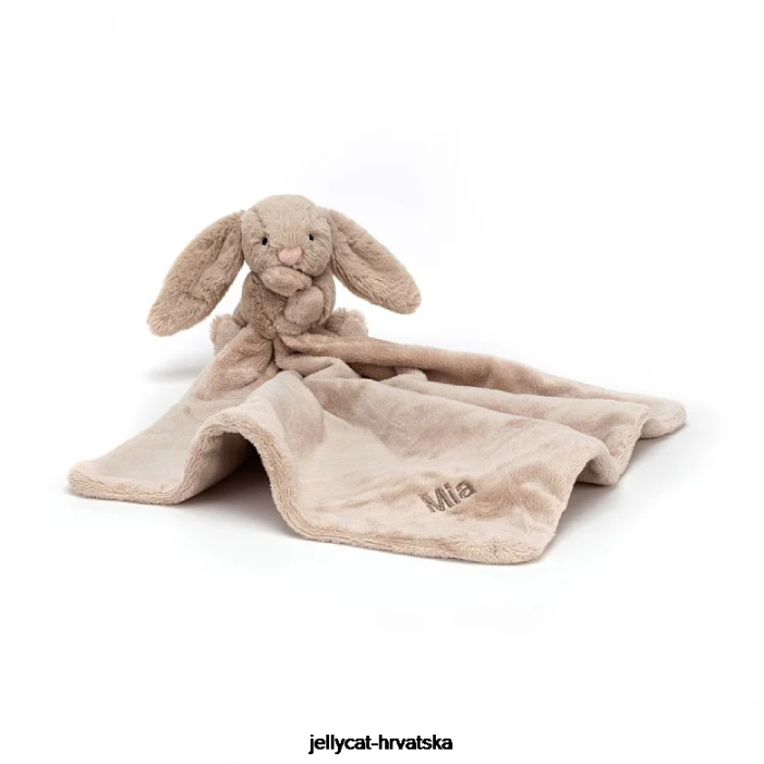 Jellycat personalizirana duda duda za sramežljivog zečića bež 238 igračka