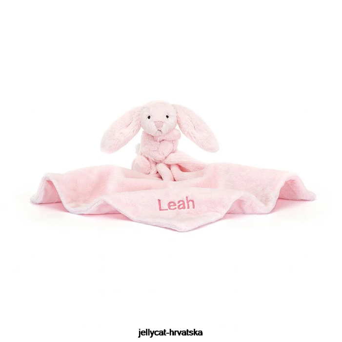 Jellycat personalizirana duda duda za sramežljivog zečića ružičasta 685 igračka