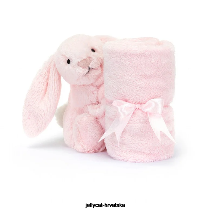 Jellycat personalizirana duda duda za sramežljivog zečića ružičasta 685 igračka