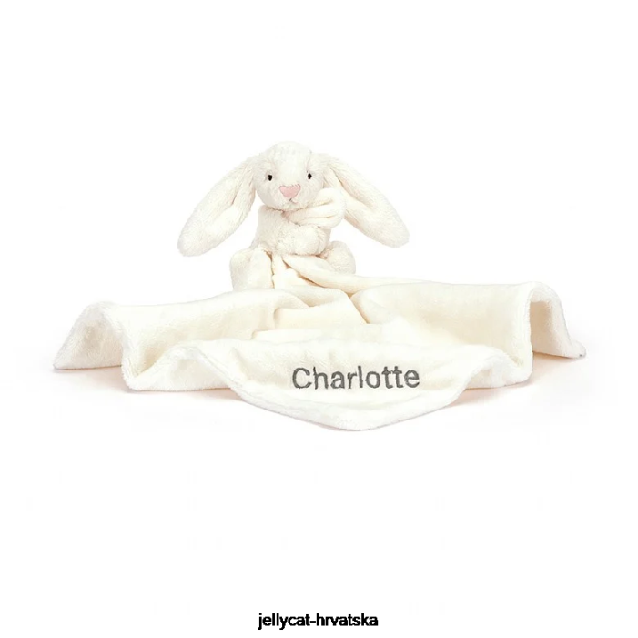 Jellycat personalizirana krema za dudu dudu za sramežljivog zečića 293 igračka
