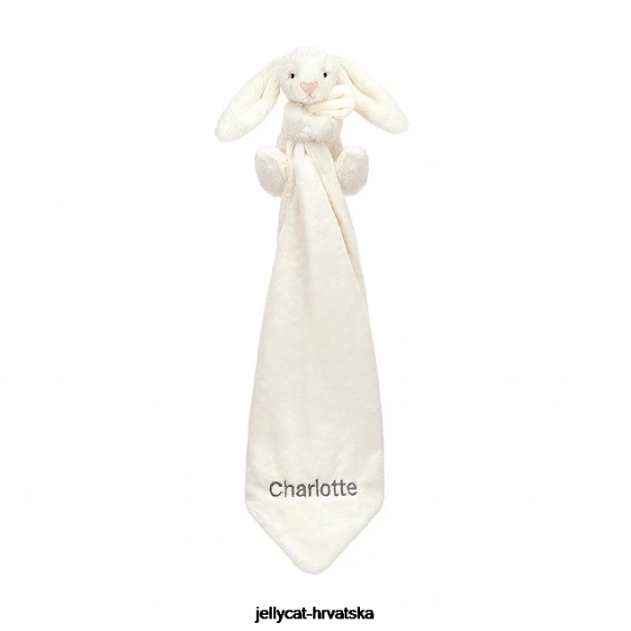 Jellycat personalizirana krema za dudu dudu za sramežljivog zečića 293 igračka
