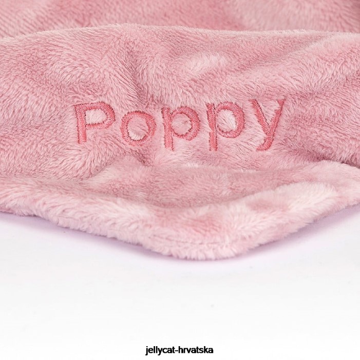 Jellycat personalizirani cvijet tulipan duda zeko ružičasta 328 igračka