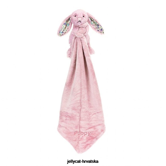 Jellycat personalizirani cvijet tulipan duda zeko ružičasta 328 igračka
