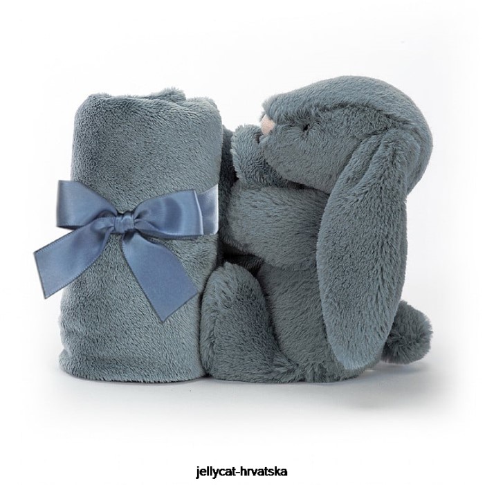 Jellycat sramežljiv dusky bunny duda plava 271 igračka