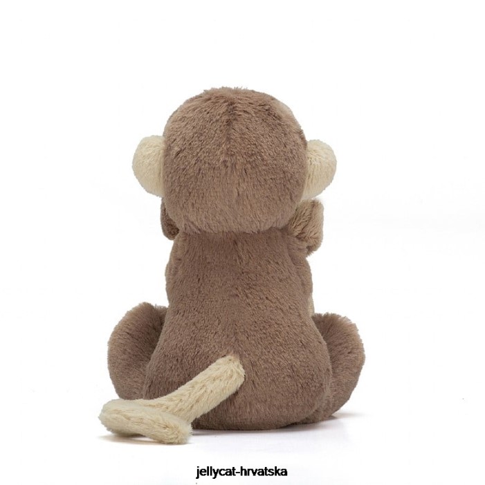 Jellycat sramežljiv majmun duda smeđa 653 igračka