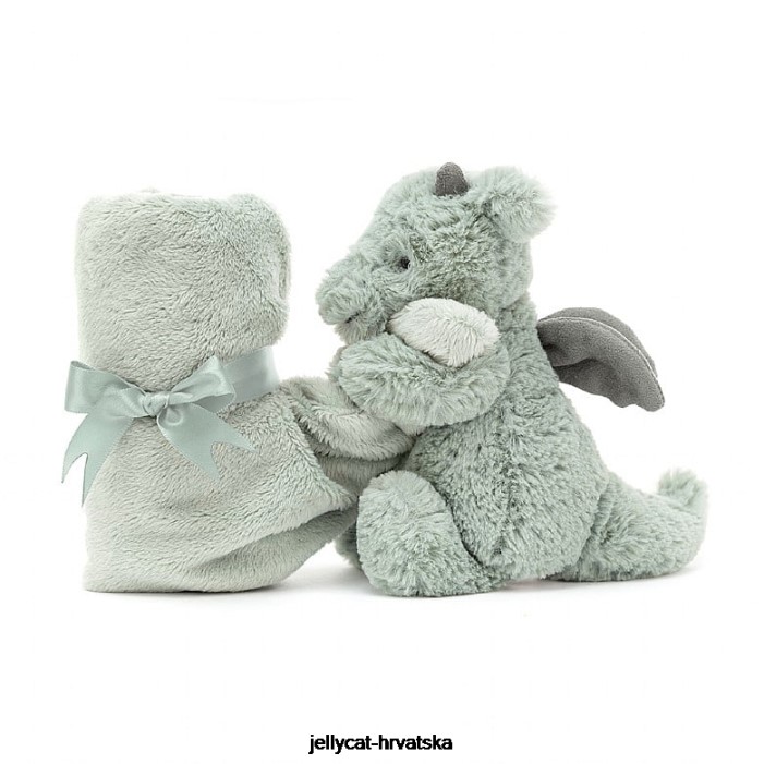 Jellycat stidljiv zmaj duda zelena 460 igračka