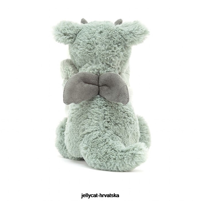 Jellycat stidljiv zmaj duda zelena 460 igračka