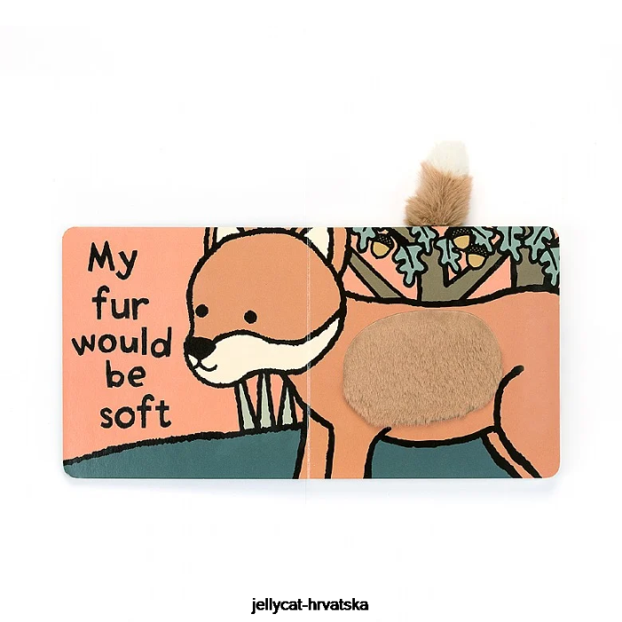 Jellycat da sam lisica knjiga višebojna 771 knjiga