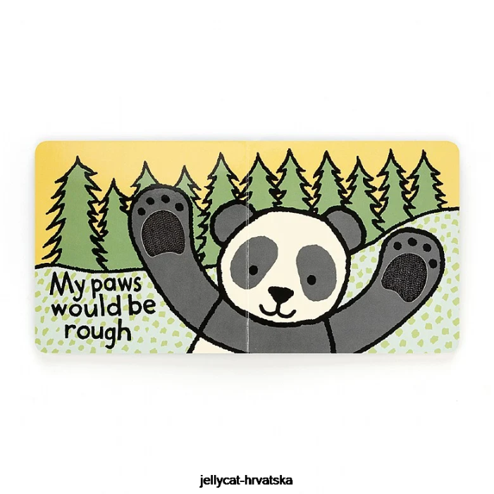 Jellycat da sam panda knjiga višebojna 777 knjiga