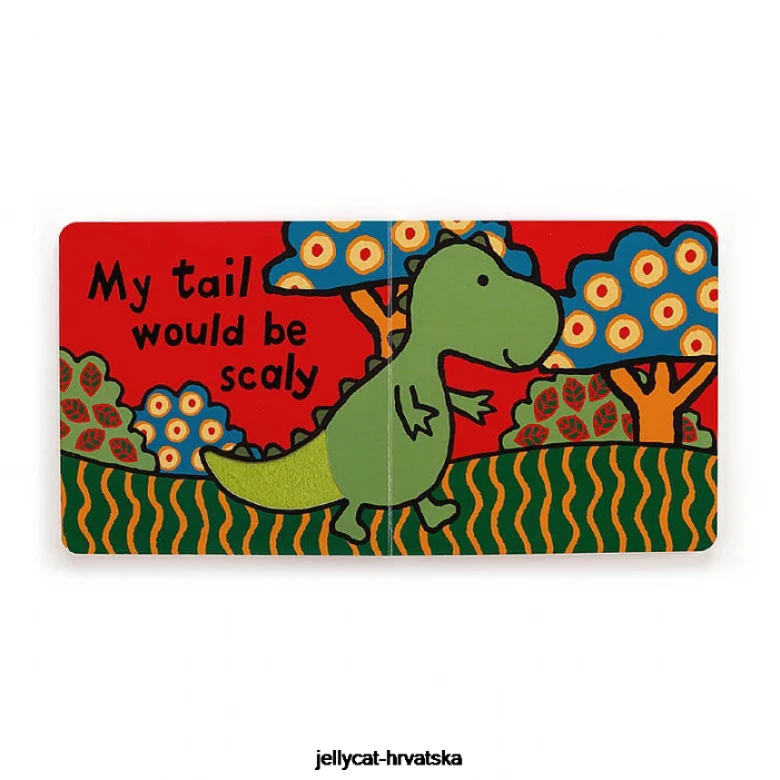 Jellycat kad bih bio dinosaur knjiga u više boja 802 knjiga