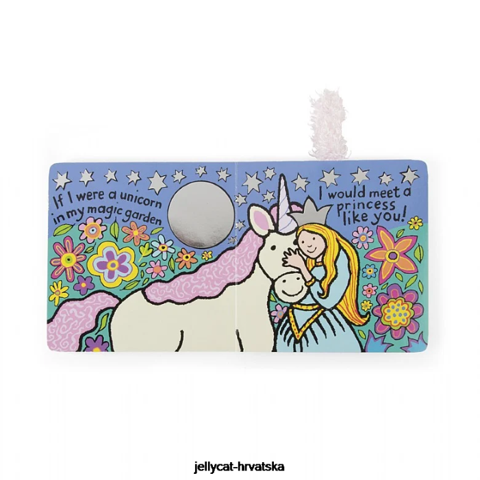 Jellycat kad bih bio jednorog knjiga višebojna 759 knjiga