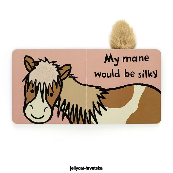 Jellycat kad bih bio poni knjiga višebojna 707 knjiga