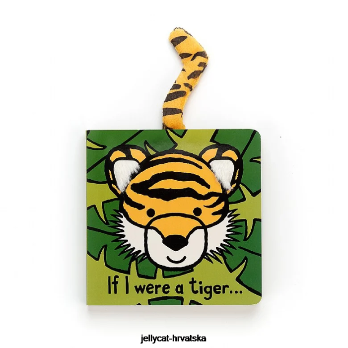 Jellycat kad bih bio tigar knjiga višebojna 761 knjiga
