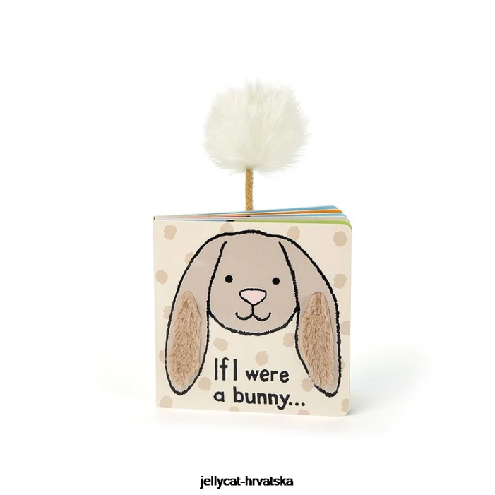 Jellycat kad bih bio zeko knjiga višebojna 686 knjiga