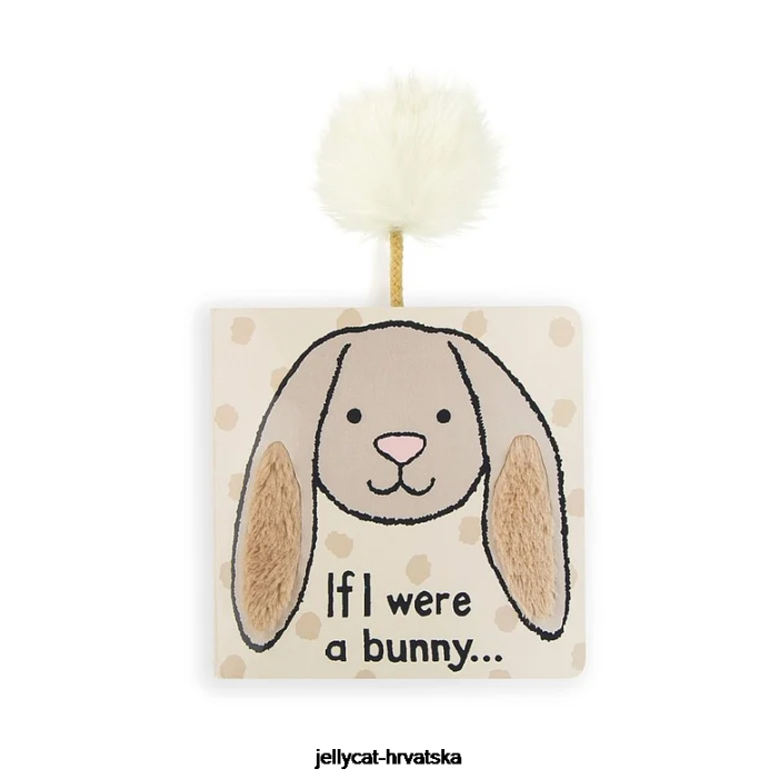 Jellycat kad bih bio zeko knjiga višebojna 686 knjiga