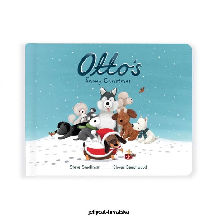 Jellycat Otto's snowy christmas knjiga u više boja 277 knjiga