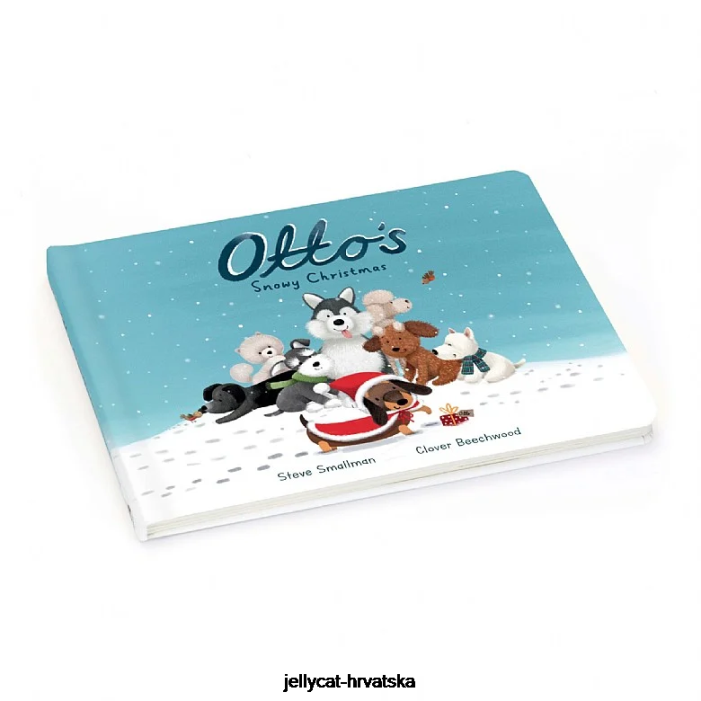 Jellycat Otto's snowy christmas knjiga u više boja 277 knjiga