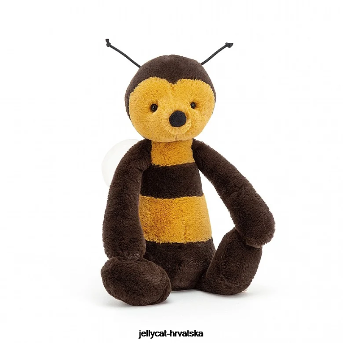 Jellycat albee i velika sjemenska knjiga i sramežljiva višebojna pčela 800 knjiga
