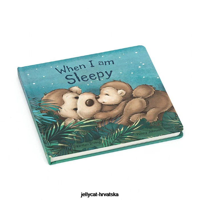 Jellycat kad sam pospan knjiga višebojna 728 knjiga