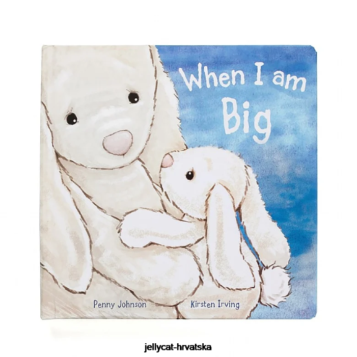 Jellycat kad sam velika knjiga višebojna 694 knjiga