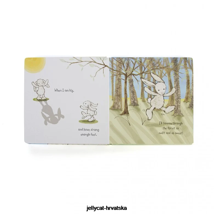 Jellycat kad sam velika knjiga višebojna 694 knjiga