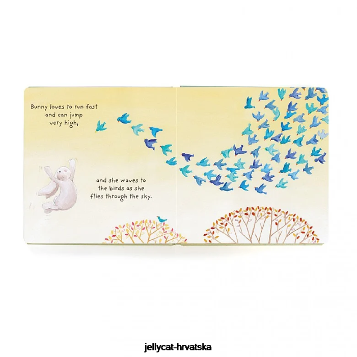 Jellycat knjiga moj prijatelj zeko višebojna 682 knjiga