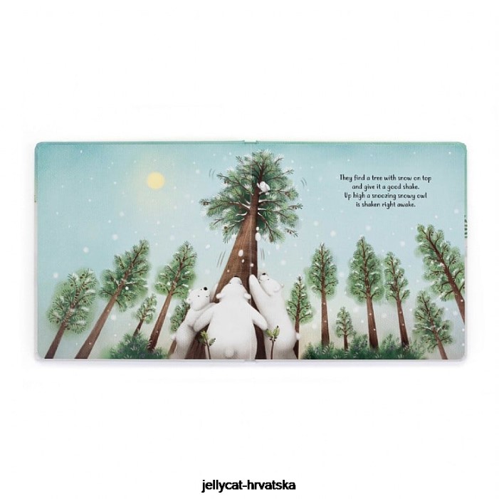 Jellycat knjiga razigranih polarnih medvjeda u više boja 295 knjiga