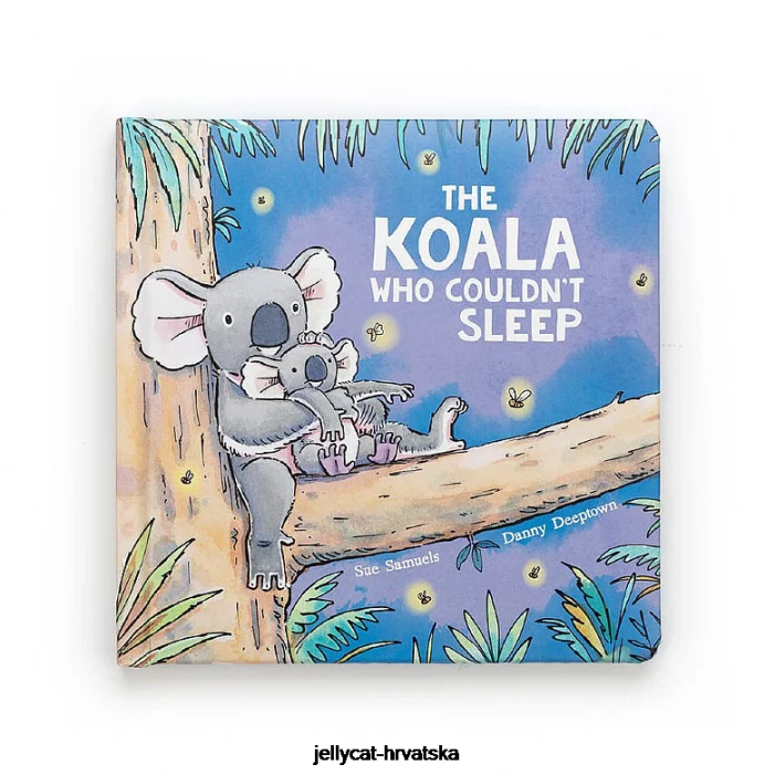 Jellycat koala koja nije mogla spavati knjiga u više boja 784 knjiga