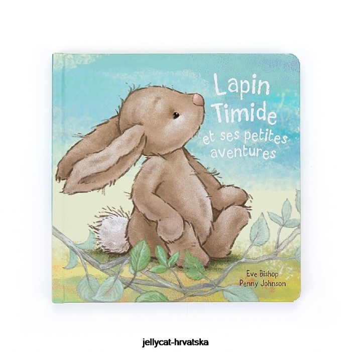 Jellycat lapin timide et ses petites aventures livre (mali ja) višebojan 718 knjiga