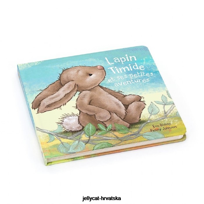 Jellycat lapin timide et ses petites aventures livre (mali ja) višebojan 718 knjiga