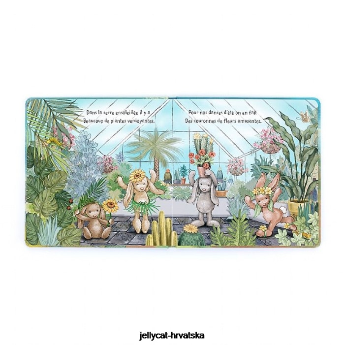Jellycat lapin timide et ses petites aventures & stidljivi zeko bež 706 knjiga