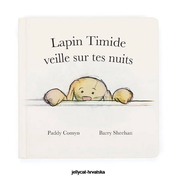 Jellycat lapin timide veille sur tes nuits livre (čarobni zeko) višebojan 716 knjiga