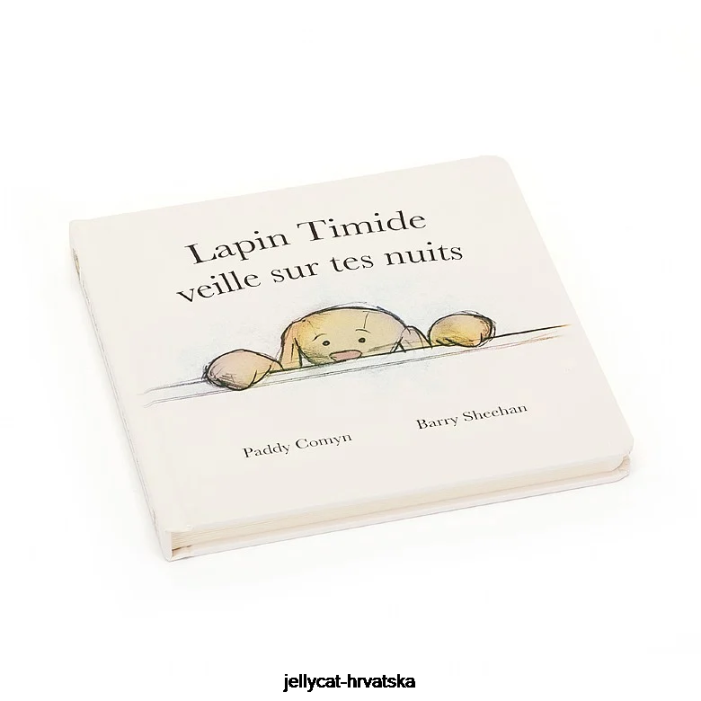Jellycat lapin timide veille sur tes nuits livre (čarobni zeko) višebojan 716 knjiga