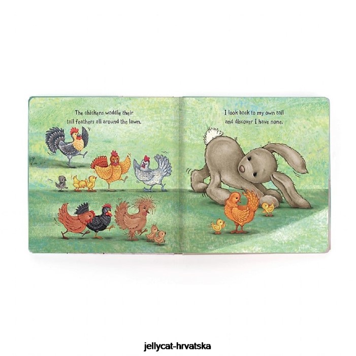 Jellycat mala ja knjiga i sramežljivi zeko bež 714 knjiga