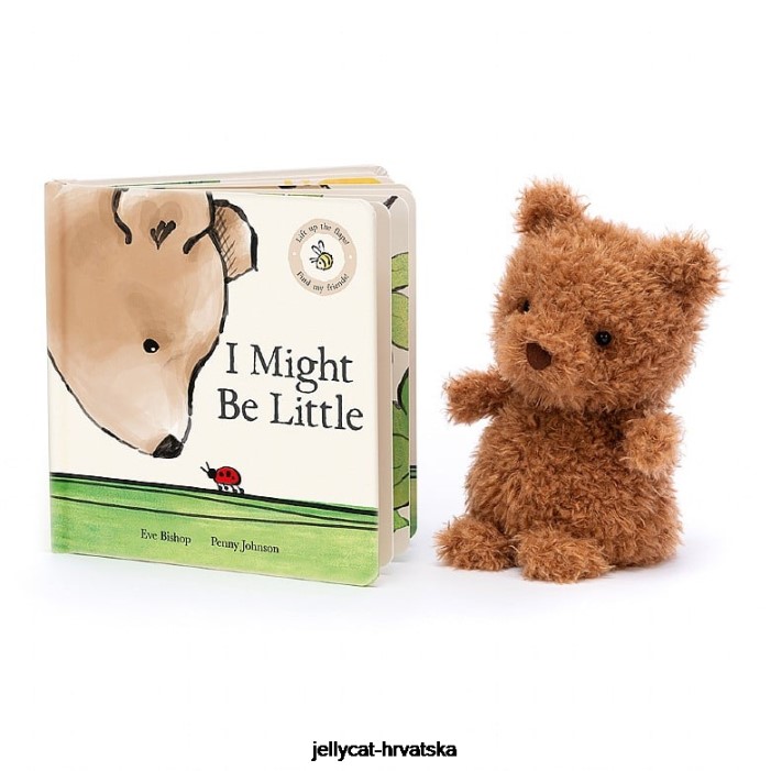Jellycat možda sam mala knjiga i mali medo smeđi 726 knjiga