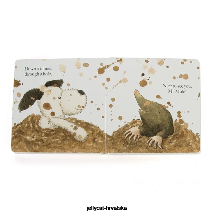 Jellycat psić čini nestašluk knjiga više boja 805 knjiga