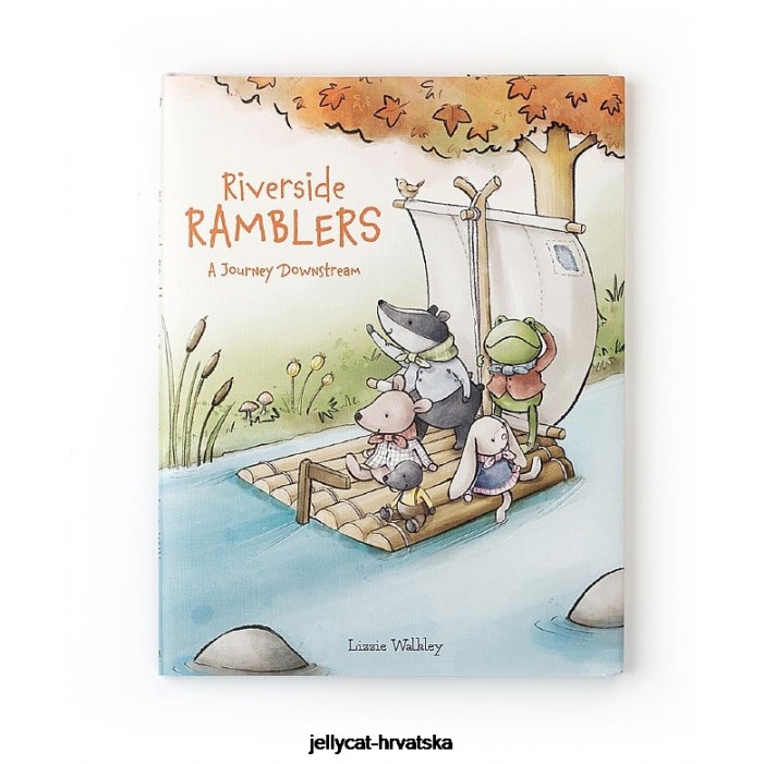 Jellycat riverside ramblers book multi-colour 806 knjiga