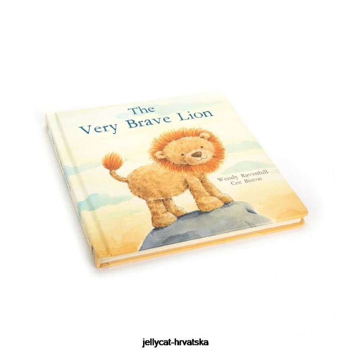 Jellycat vrlo hrabri lav knjiga u više boja 698 knjiga
