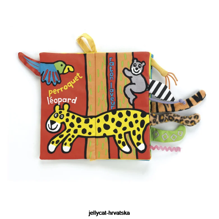 Jellycat coucou džungla livre višebojan 785 knjiga