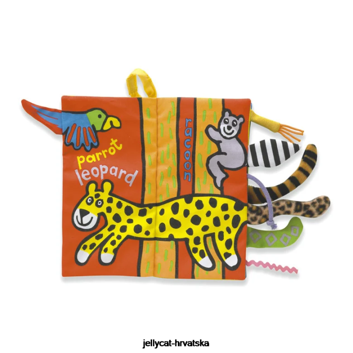 Jellycat jungly tails knjiga u više boja 754 knjiga