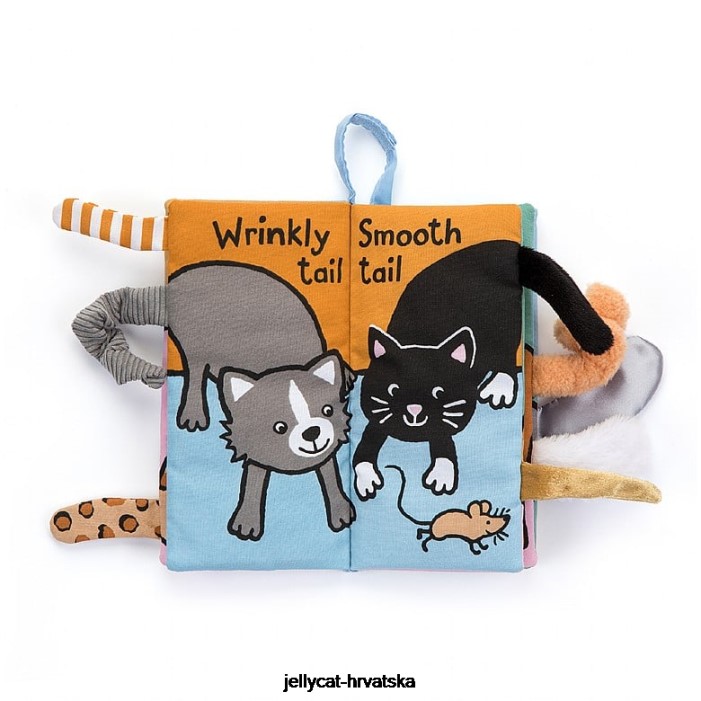 Jellycat kitten tails knjiga aktivnosti višebojna 739 knjiga