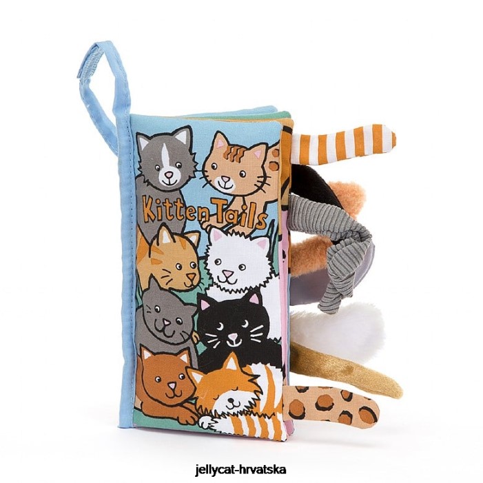 Jellycat kitten tails knjiga aktivnosti višebojna 739 knjiga