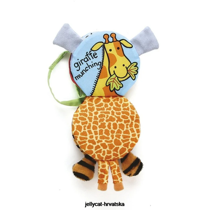 Jellycat moja knjiga o džungli višebojna 755 knjiga