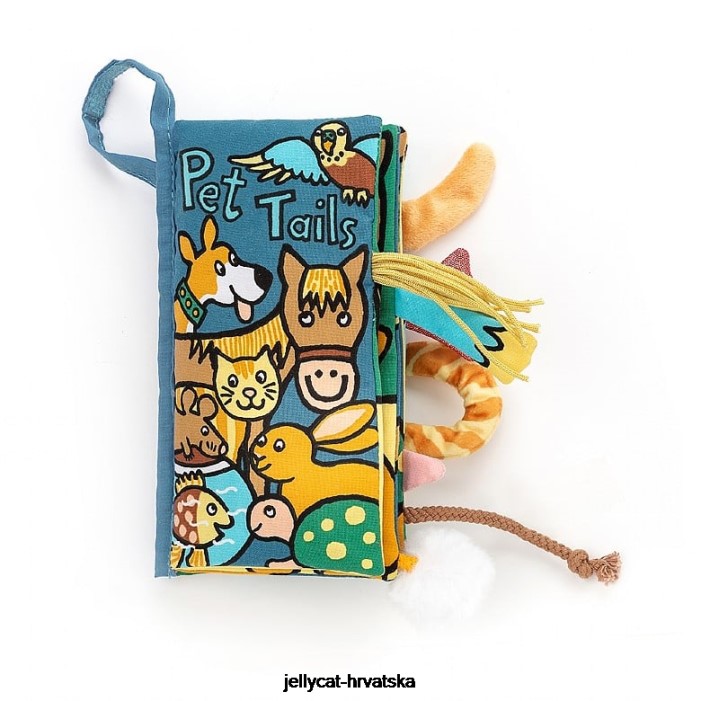 Jellycat repovi kućnih ljubimaca knjiga u više boja 731 knjiga